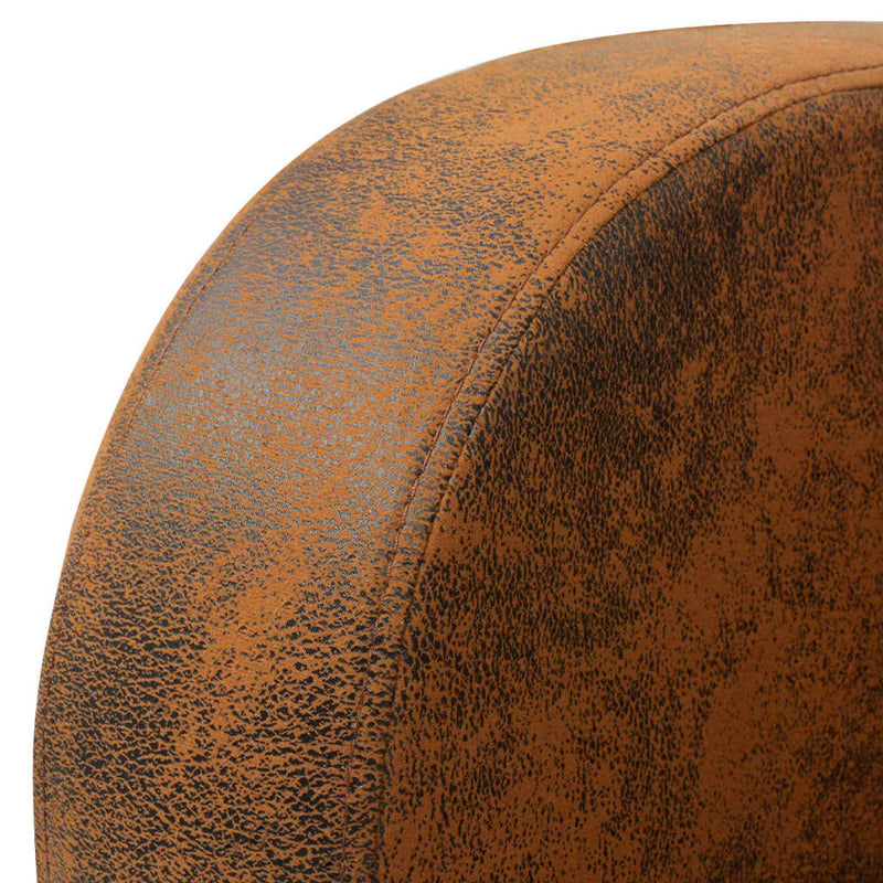 vidaXL barna művelúr fotel