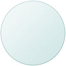 vidaXL edzett üveg asztallap kerek 500 mm