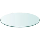 vidaXL edzett üveg asztallap kerek 600 mm