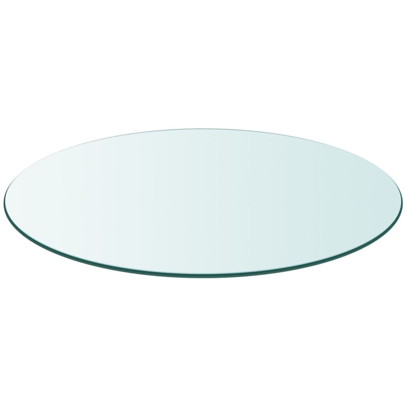 vidaXL edzett üveg asztallap kerek 700 mm