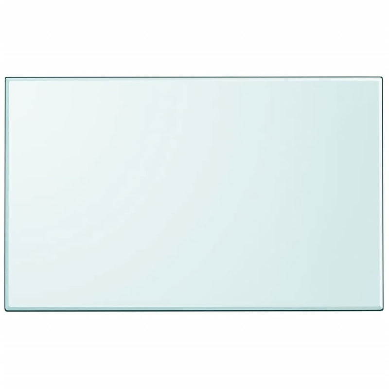 vidaXL edzett üveg asztallap téglalap alakú 1000 x620 mm
