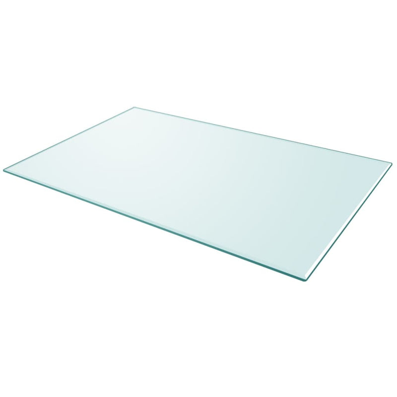 vidaXL edzett üveg asztallap téglalap alakú 1000 x620 mm