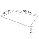 vidaXL edzett üveg asztallap téglalap alakú 1000 x620 mm