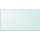 vidaXL edzett üveg asztallap téglalap alakú 1200 x 650 mm