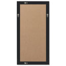 vidaXL ezüstszínű barokk stílusú fali tükör 100 x 50 cm