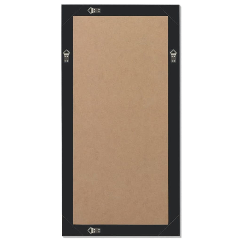 vidaXL ezüstszínű barokk stílusú fali tükör 100 x 50 cm