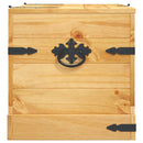 vidaXL mexikói Corona-stílusú fenyőfa tárolóláda 91 x 49,5 x 47 cm