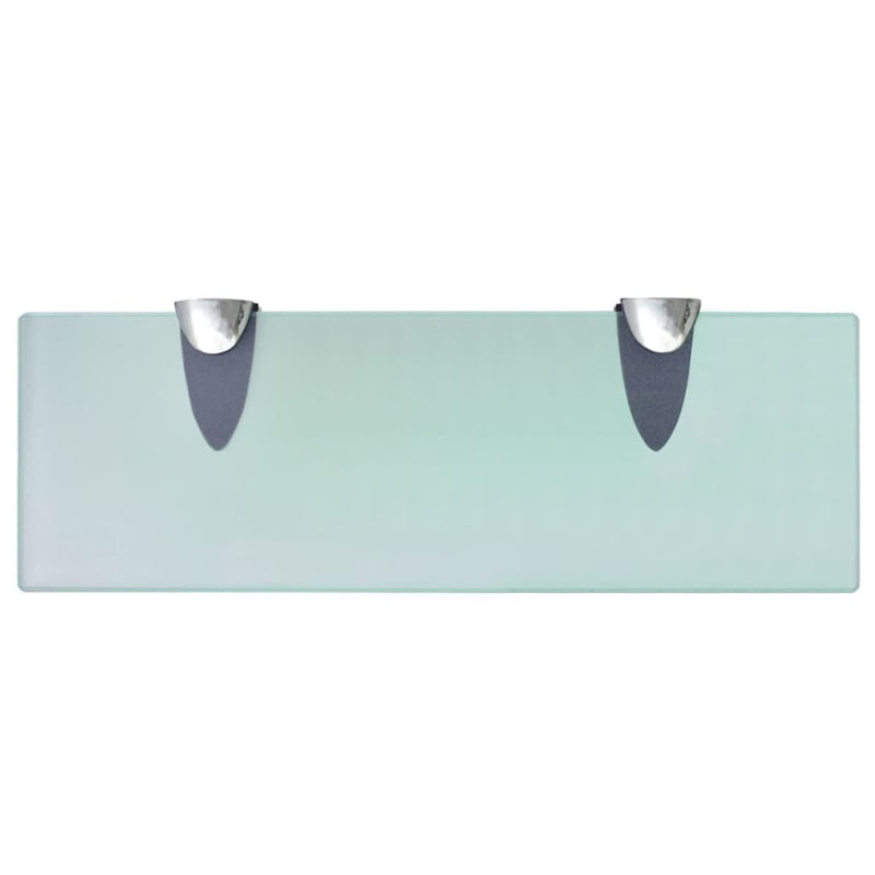 vidaXL lebegő polc üveg 30x10 cm 8 mm