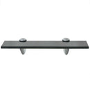 vidaXL lebegő polc üveg 30x10 cm 8 mm
