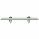 vidaXL lebegő polc üveg 30x10 cm 8 mm