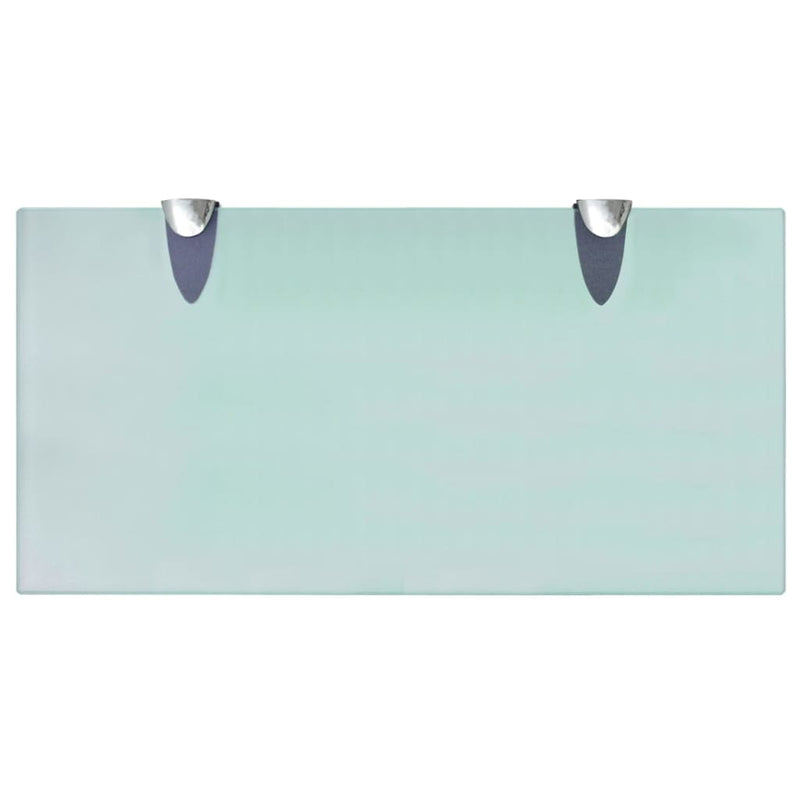 vidaXL lebegő polc üveg 40x20 cm 8 mm
