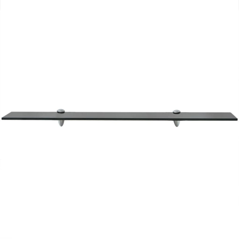 vidaXL lebegő polc üveg 80x20 cm 8 mm