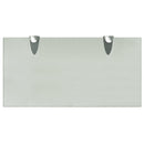 vidaXL lebegő polc üveg 40x20 cm 8 mm
