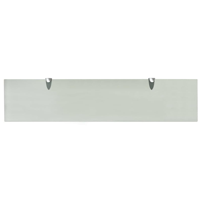 vidaXL lebegő polc üveg 90x20 cm 8 mm