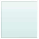 vidaXL Átlátszó üvegpolc 20x20 cm