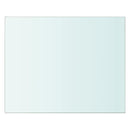 vidaXL 20x25 cm átlátszó panel üvegpolc