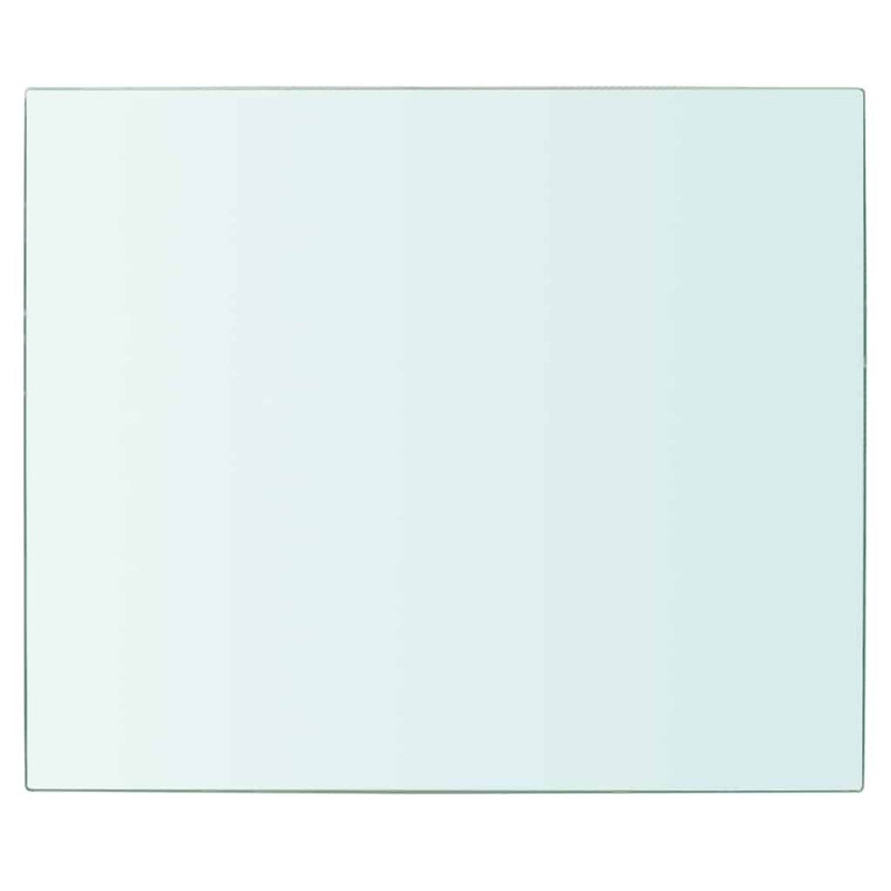 vidaXL 30x25 cm átlátszó panel üvegpolc