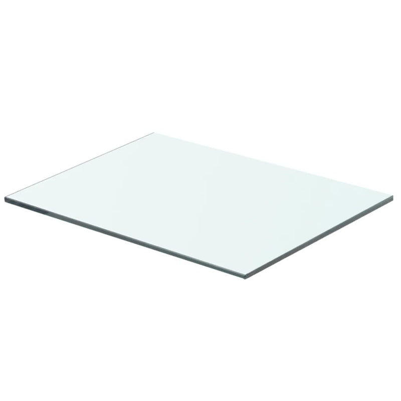 vidaXL 40x25 cm átlátszó panel üvegpolc