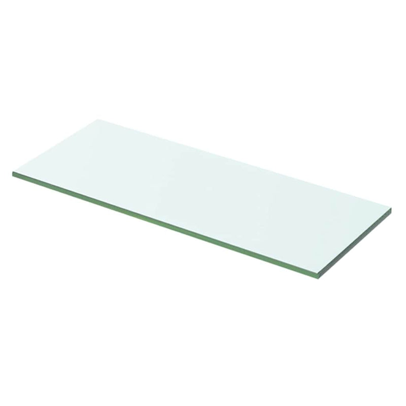 vidaXL 50x15 cm átlátszó panel üvegpolc