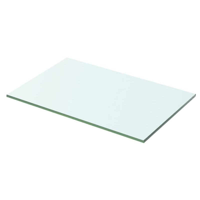 vidaXL 50x25 cm átlátszó panel üvegpolc
