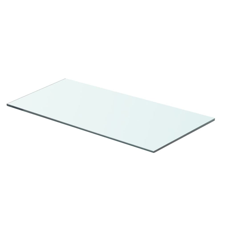vidaXL 60x25 cm átlátszó panel üvegpolc