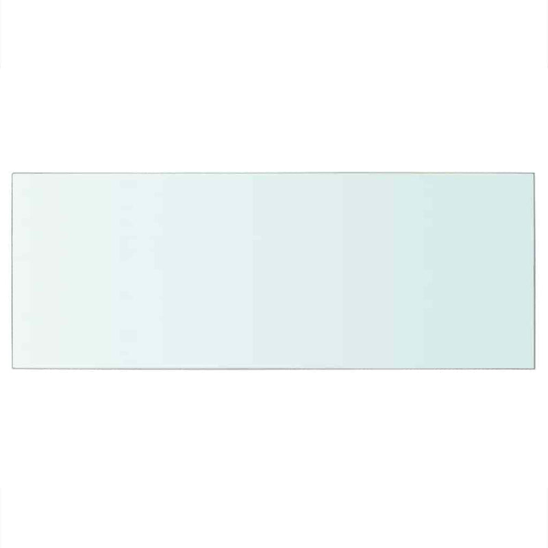 vidaXL 60x25 cm átlátszó panel üvegpolc
