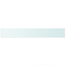 vidaXL 90x12 cm átlátszó panel üvegpolc