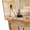 vidaXL tömör mangófa dohányzóasztal 88 x 50 x 40 cm