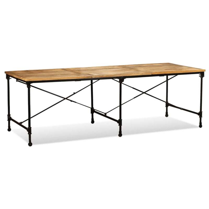 vidaXL tömör mangófa étkezőasztal 240 cm