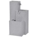 vidaXL műgyanta beltéri szökőkút LED megvilágítással