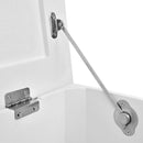 vidaXL két darabos fehér tárolóláda készlet