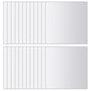 vidaXL 24 darabos, négyzetes tükörcsempe készlet