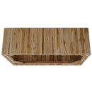 vidaXL valódi tíkfa dohányzóasztal 90 x 50 x 30 cm