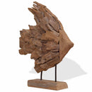 vidaXL Hal szobor Teak 40x12x57 cm