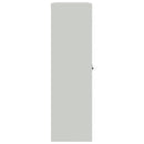 vidaXL szürke acél irodai szekrény 90 x 40 x 140 cm