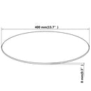vidaXL edzett üveg asztallap kerek 400 mm