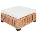 vidaXL 27 részes természetes rattan kanapészett