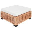vidaXL 27 részes természetes rattan kanapészett