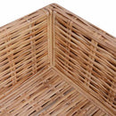 vidaXL 18 részes természetes rattan kanapészett