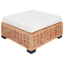 vidaXL 14 részes természetes rattan kanapészett