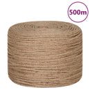 vidaXL 100% juta kötél 6 mm 500 m