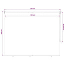 vidaXL bézs, kültéri sötétítő roló 125(Szé)x140(Ma) cm