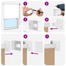 vidaXL bézs, kültéri sötétítő roló 145(Szé)x140(Ma) cm