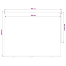 vidaXL krémszínű kültéri roló 165 (Szé) x 230 (Ma) cm