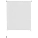 vidaXL fehér színű, kültéri sötétítő roló 100 x 230 cm