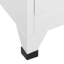 vidaXL öltözőszekrény 12 rekesszel 90 x 45 x 180 cm