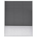 vidaXL pliszé ablak szúnyogháló árnyékolóval alumíniumból 80 x 100 cm