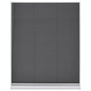 vidaXL pliszé ablak szúnyogháló árnyékolóval alumíniumból 80 x 100 cm