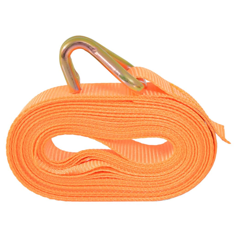 vidaXL 10 db narancssárga racsnis spanifer 0,4 tonna 6 m x 25 mm
