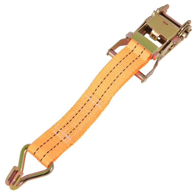 vidaXL 10 db narancssárga racsnis spanifer 1 tonna 6 m x 38 mm